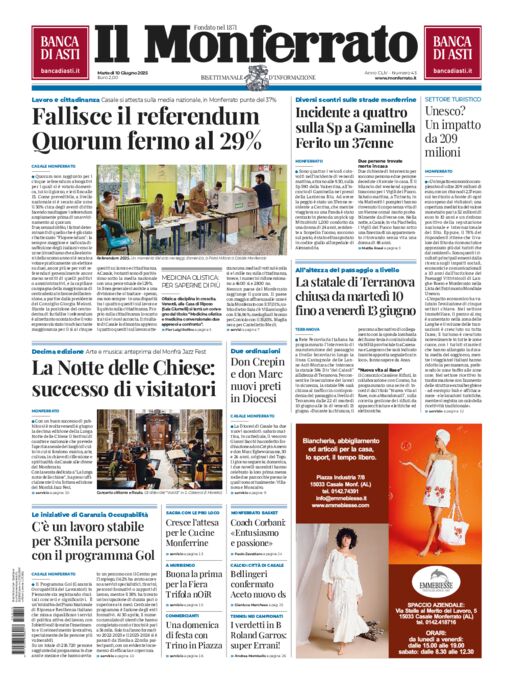 Il Monferrato - Edizione 43 del 10/06/2025